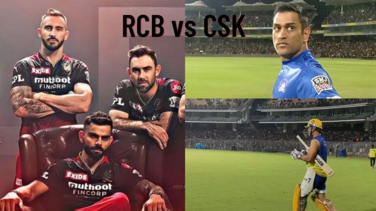 Chennai Super Kings Vs. Bangalore ( csk vs rcb)